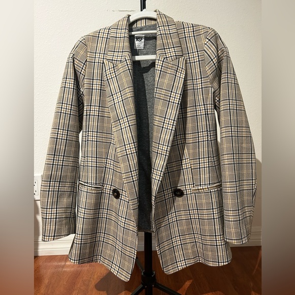 Kait Slim-Fit Plaid Blazer NSF - Picture 1 of 1